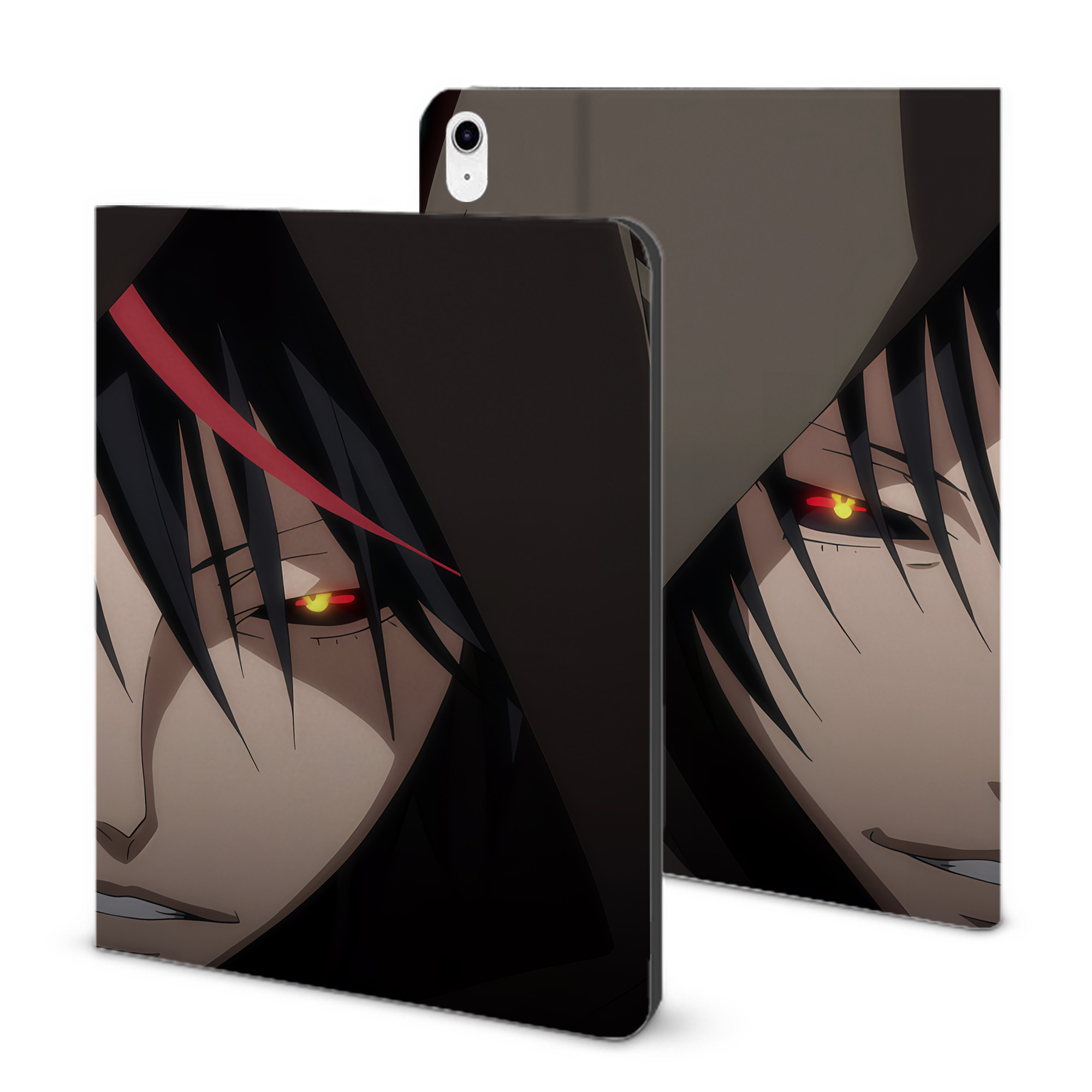 （画像用） 転スラ Regarding Reincarnated to Slime IPad ケース ブック型 PUレザー TPU 耐衝撃 軽量 薄型 ペン収納なし 全面保護 IPad 各モデル対応